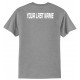 Adult T-Shirt with Last Name Adult T-Shirt with Last Name