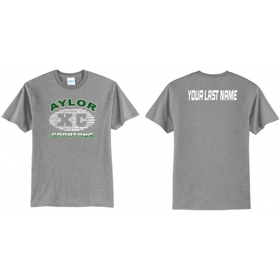 Adult T-Shirt with Last Name Adult T-Shirt with Last Name