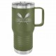 *New 20 oz. Stainless Steel Travel Mug with Slider Lid