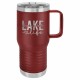 *New 20 oz. Stainless Steel Travel Mug with Slider Lid