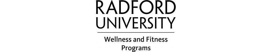 Radford University Wellness and Fitness Programs Merch