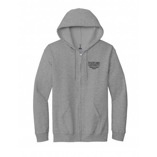 Hooded Sweatshirt - Full Zip - Embroidered