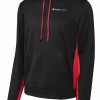 Sport-Tek® Sport-Wick® Fleece Colorblock Hooded Pullover Sport-Tek® Sport-Wick® Fleece Colorblock Hooded Pullover