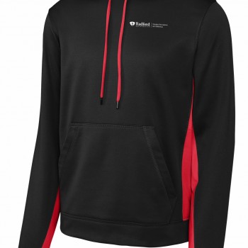 Sport-Tek® Sport-Wick® Fleece Colorblock Hooded Pullover