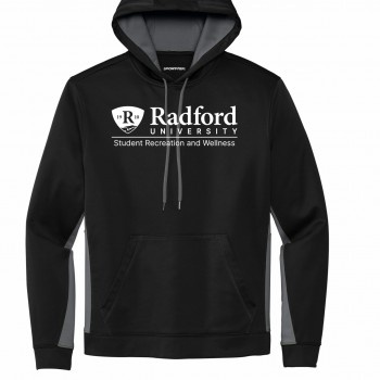 Sport-Tek® Sport-Wick® Fleece Colorblock Hooded Pullover