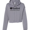 Fleece Cropped Hoodie