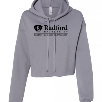 Fleece Cropped Hoodie