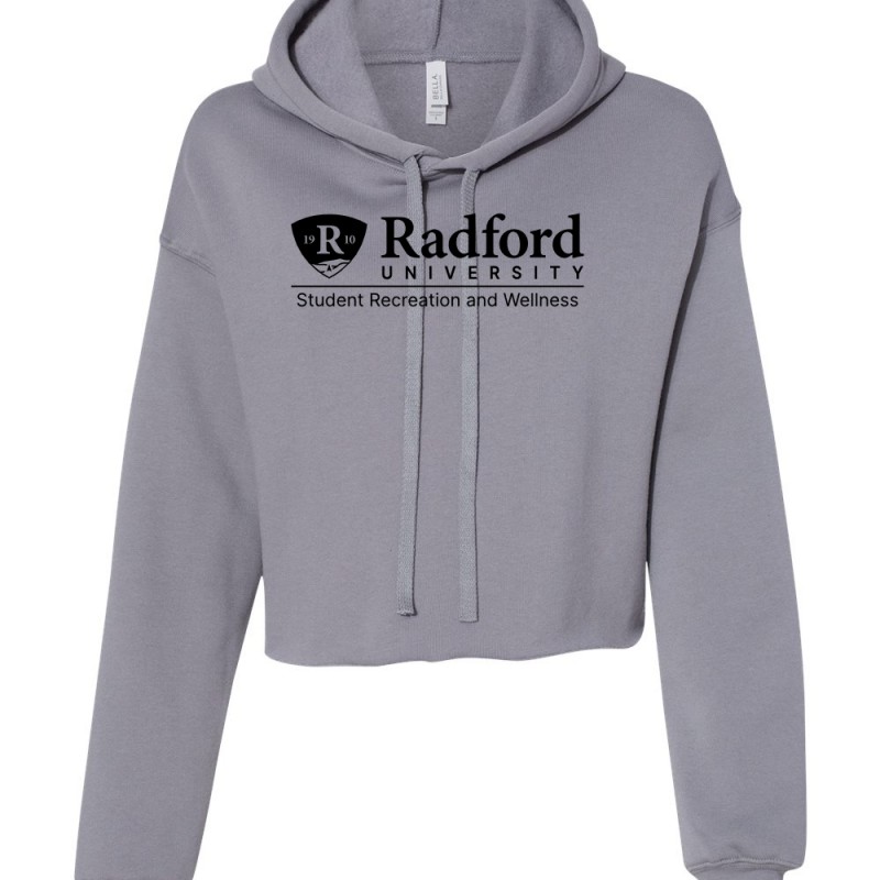 Fleece Cropped Hoodie