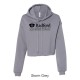 Fleece Cropped Hoodie