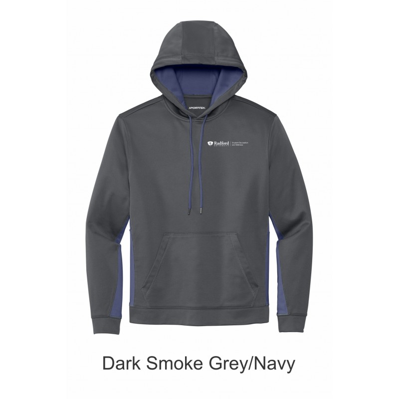 Sport-Tek® Sport-Wick® Fleece Colorblock Hooded Pullover Sport-Tek® Sport-Wick® Fleece Colorblock Hooded Pullover