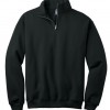 1/4 Zip Sweatshirt - Front print only