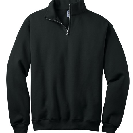 1/4 Zip Sweatshirt - Front print only