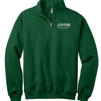 1/4 Zip Sweatshirt - Front print only