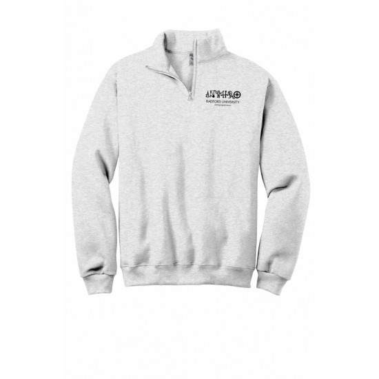 1/4 Zip Sweatshirt - Front print only