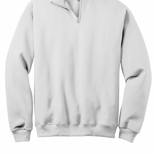 1/4 Zip Sweatshirt - Front print only