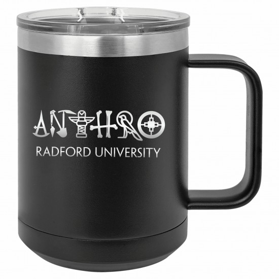 15oz Insulated Coffee Mug with Slider Lid