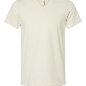 BELLA CANVAS® V-Neck T-Shirt - Front Print Only
