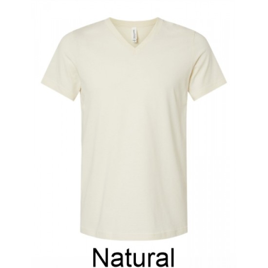 BELLA CANVAS® V-Neck T-Shirt - Front Print Only