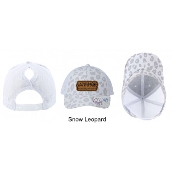 Hat -Womens Ponytail Trucker Cap Hat -Womens Ponytail Trucker Cap