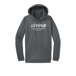 Sport-Tek® PosiCharge® Performance Moisture Wicking Hooded Sweatshirt - Front Print Only