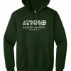 Hooded Sweatshirt / Front Print Only