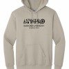 Hooded Sweatshirt / Front Print Only