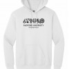 Hooded Sweatshirt / Front Print Only