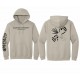 Hooded Sweatshirt w/ Sleeve Print