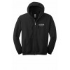 Hooded Full Zip Sweatshirt / Front Print Only