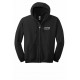 Hooded Full Zip Sweatshirt / Front Print Only