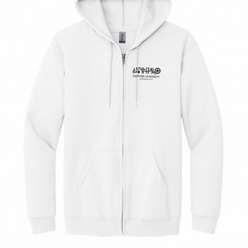 Hooded Full Zip Sweatshirt / Front Print Only