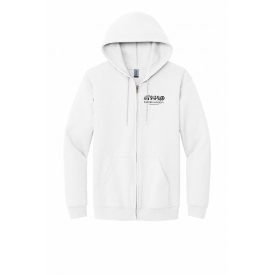 Hooded Full Zip Sweatshirt / Front Print Only