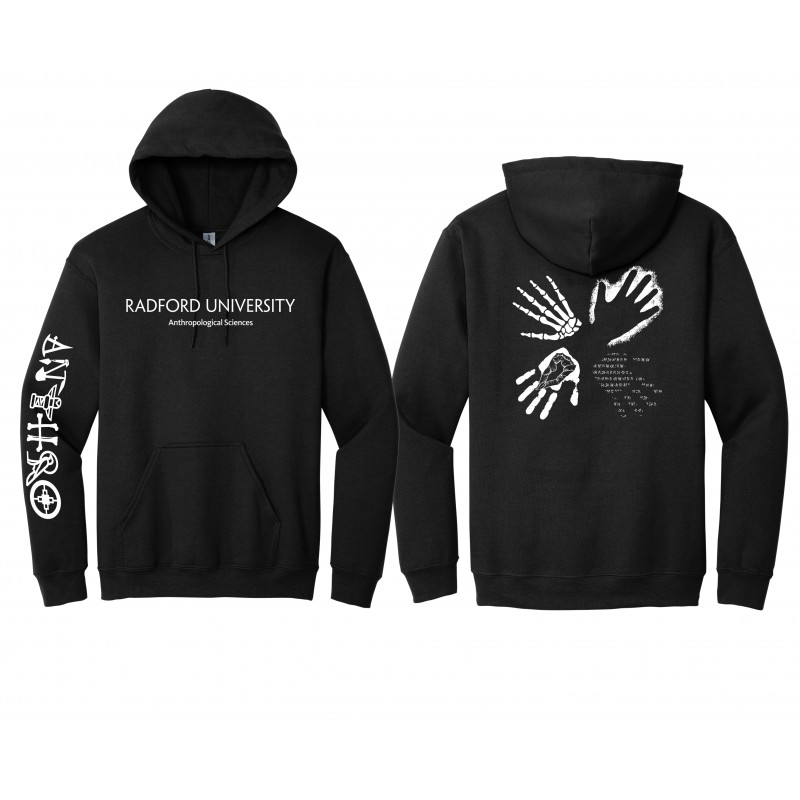 Hooded Sweatshirt w/ Sleeve Print