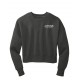 Fleece Cropped Crew - Embroidered