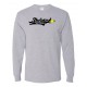 Dri-Power® 50/50 Adult Long Sleeve T-Shirt with Last Name