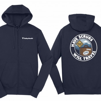 Hooded Full Zip Sweatshirt