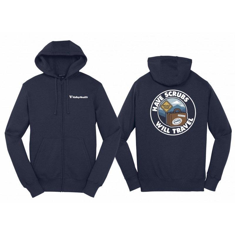 Hooded Full Zip Sweatshirt